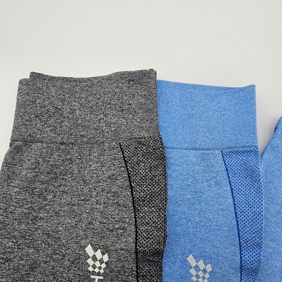 Jed North Workout Leggings Bundle (2) Blue & Grey Size Small - Picture 10 of 16